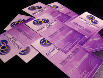 EQ Arts Business Cards